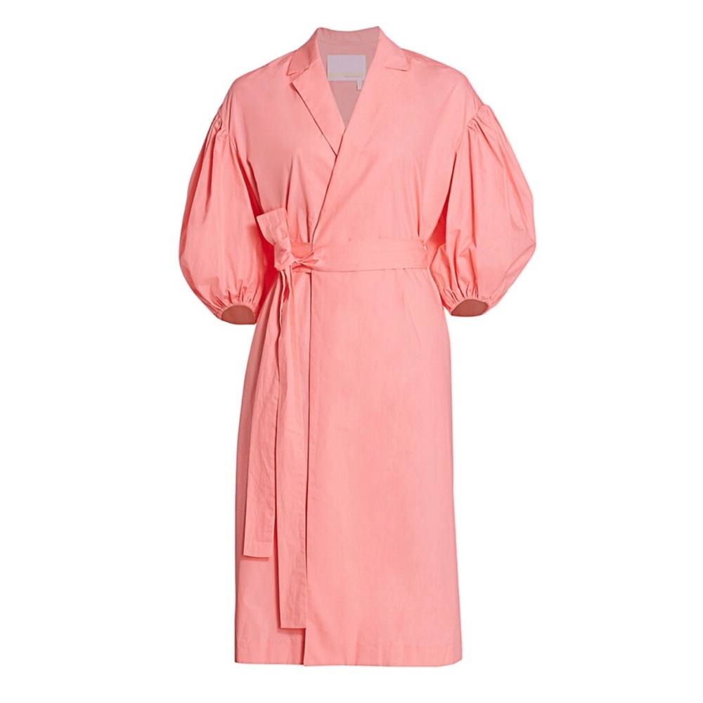 Remain Birger Christensen  West Poplin Wrap Dress